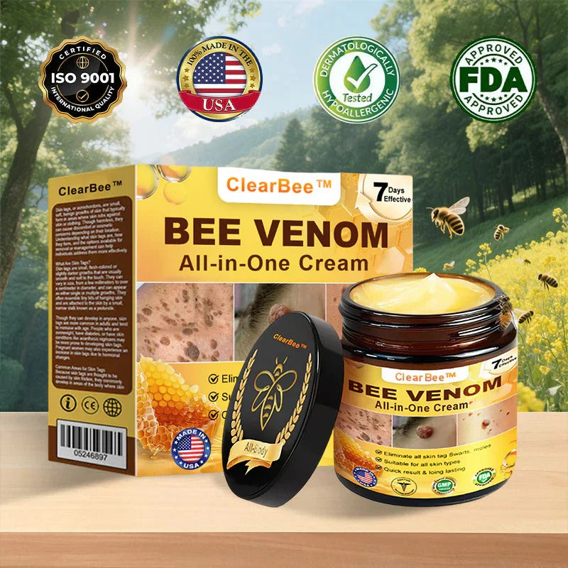 đ„FDA Approved: Bee Venom Skin Restoration Cream â đ„Limited Time 80% OFFđ„