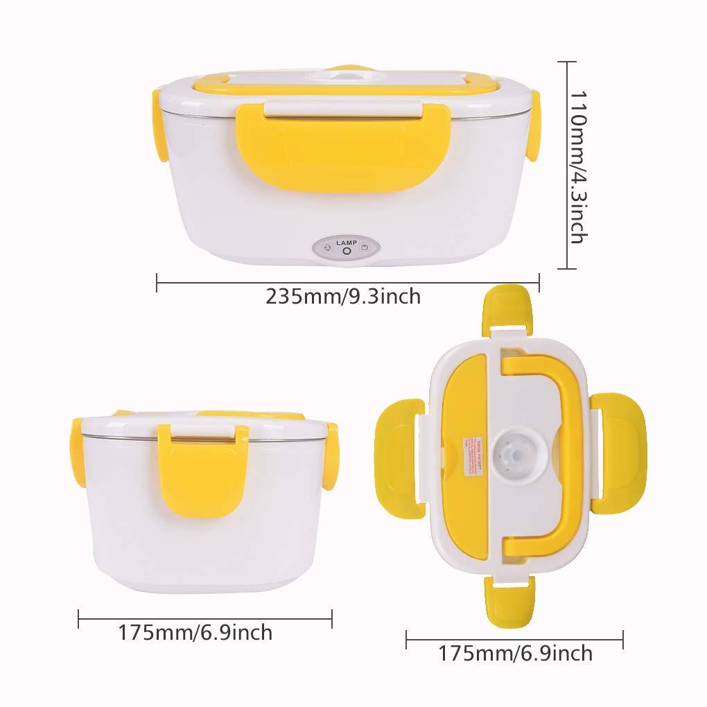 Electric Food Heating Lunch Box For Student Multi-Functional Food Warmer Container For Travel Picnic School
